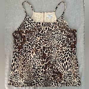 Bar III Leopard Print Camisole Top